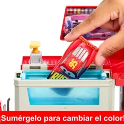 Cars Color Changers Camión Transformable Mack Taller De Pintura Móvil