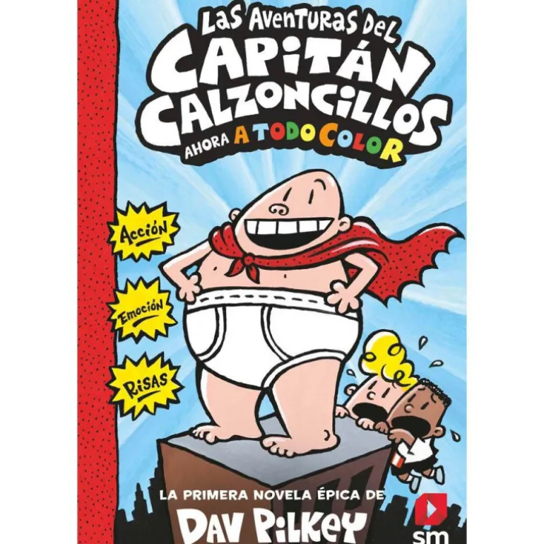 Cartoné 1. Las aventuras de Capitán Calzoncillos 1 a Todo Color