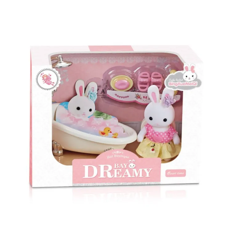 Casa Alegre Set de Baño con Figura y Accesorios