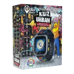Cefa Tronic Hola Watch Kidiz Urban Reloj con Función de Llamadas Negro