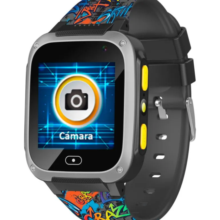 Cefa Tronic Hola Watch Kidiz Urban Reloj con Función de Llamadas Negro