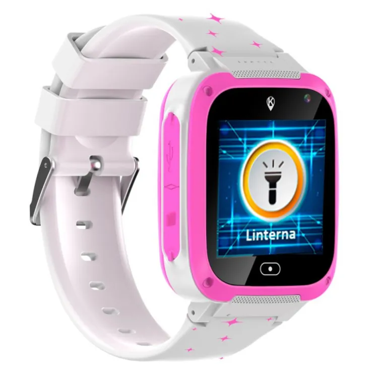 Cefa Tronic Hola Watch Kidiz Love Reloj con Función de Llamadas Blanco y Rosa
