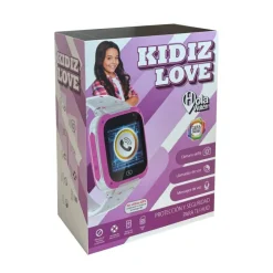 Cefa Tronic Hola Watch Kidiz Love Reloj con Función de Llamadas Blanco y Rosa
