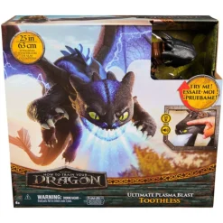 Cómo Entrenar a tu Dragón Figura Desdentao Electrónico
