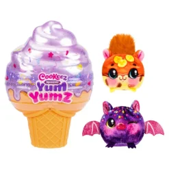 CooKeez Makery Yum Yumz Helados Mágicos Pack Dos Mascotas de Peluche Varios Modelos