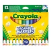 Crayola 12 Rotuladores Súper Lavables Maxi Punta