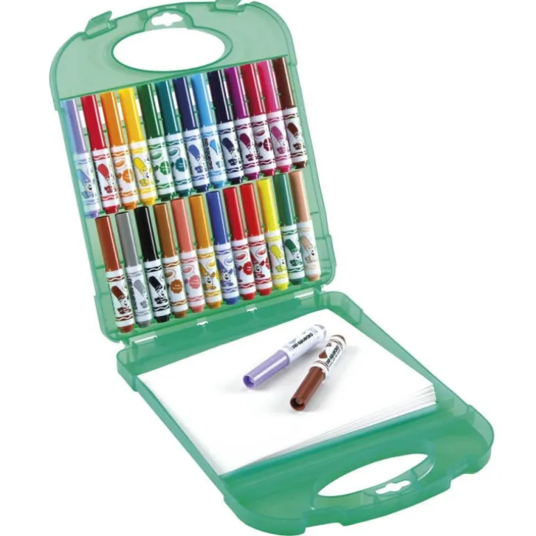 Crayola Maletín Rotuladores Lavables 65 Piezas