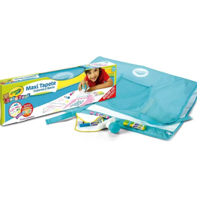 Crayola Maxi Tapete Colorea Y Borra