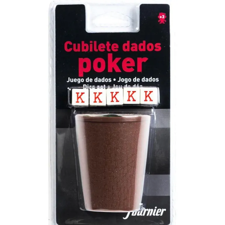 Cubilte y Dados de Poker