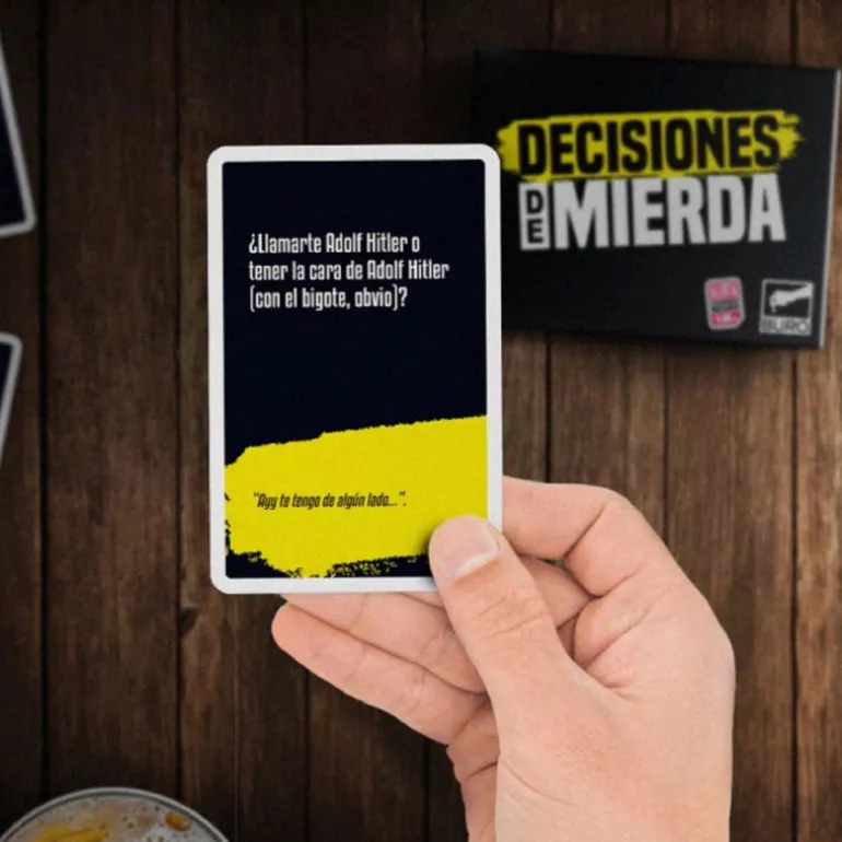 Decisiones De Mierda Juego de Mesa de Adultos