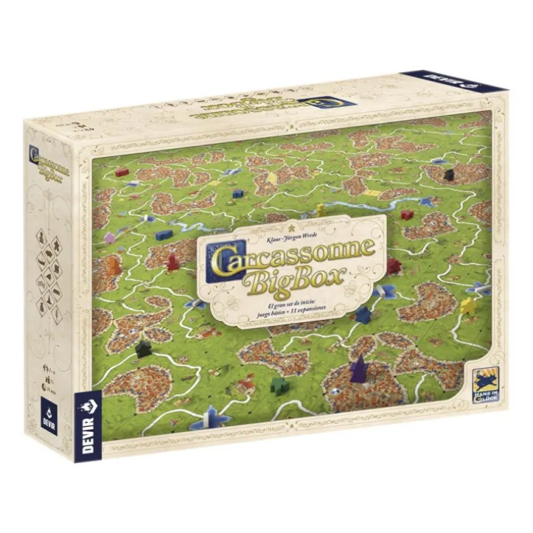 Devir Carcassonne Plus Juego de Mesa