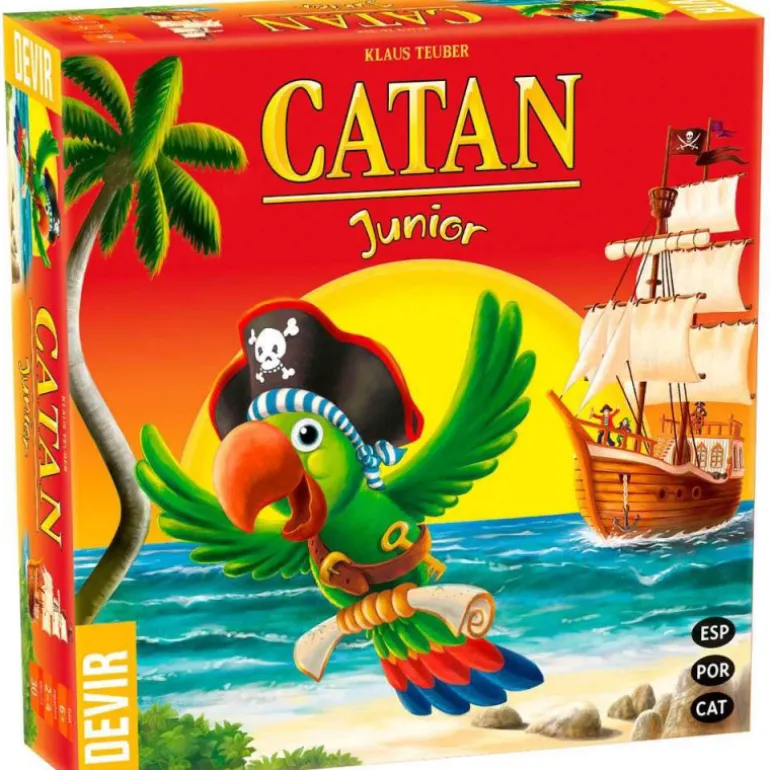 Devir Catan Junior Edición Trilingüe Juego de Mesa