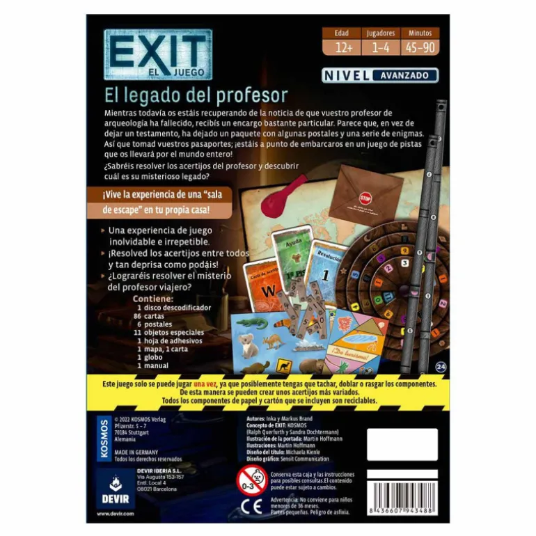 Devir Exit El Legado del Profesor