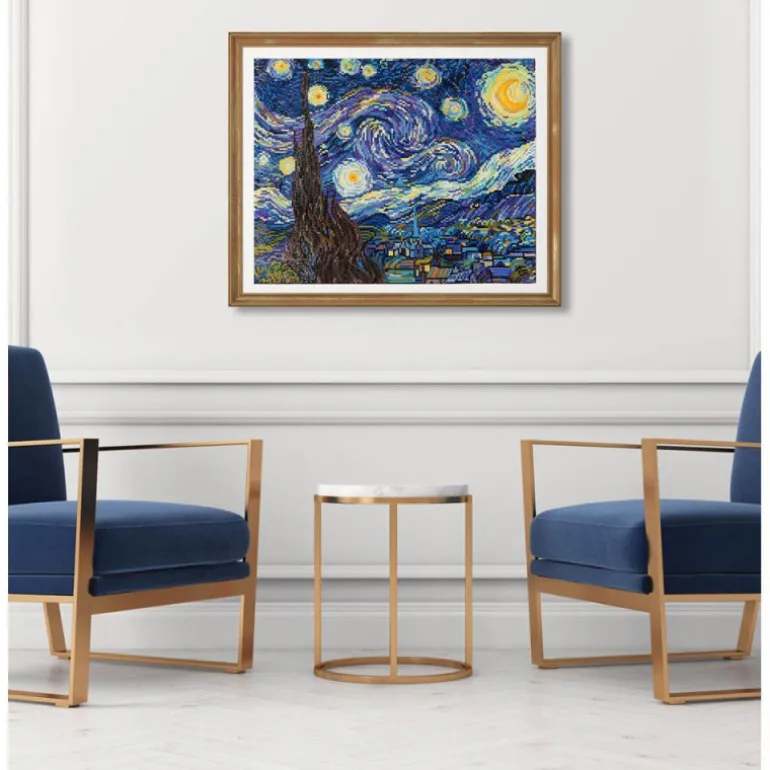 Diamond Dotz Starry Night Van Gogh