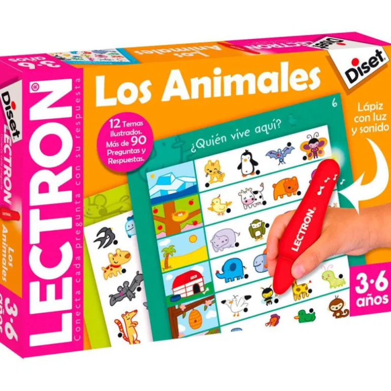 Diset Lectron Lápiz los Animales