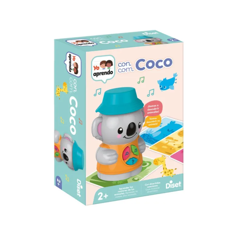 Diset Yo Aprendo con Coco Juego de Mesa Educativo