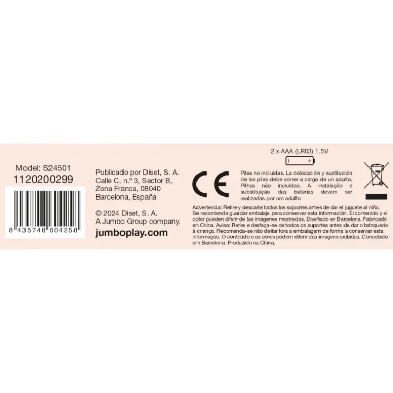 Diset Yo Aprendo con Coco Juego de Mesa Educativo