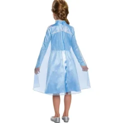 Disfraz Infantil Disney Frozen Elsa de Viaje Clásico Talla XS 3-4 Años