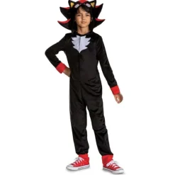Disfraz Infantil Sonic 3 Shadow Clásico Talla M 7-8 Años