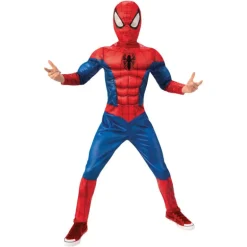 Disfraz Infantil SPIDER-MAN Black Line Talla S 3-4 Años