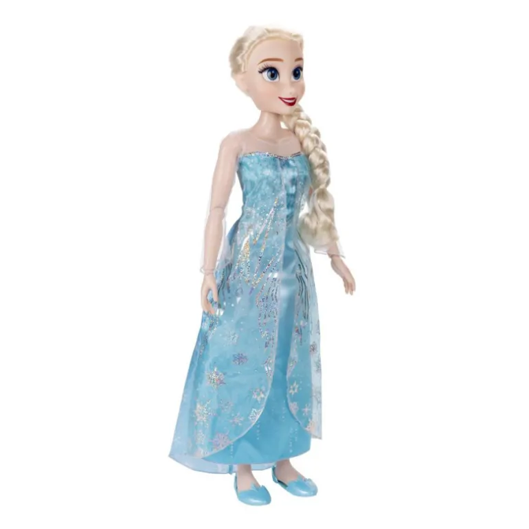 Disney Frozen Muñeca mi Amiga Elsa de 80 cm con Accesorios