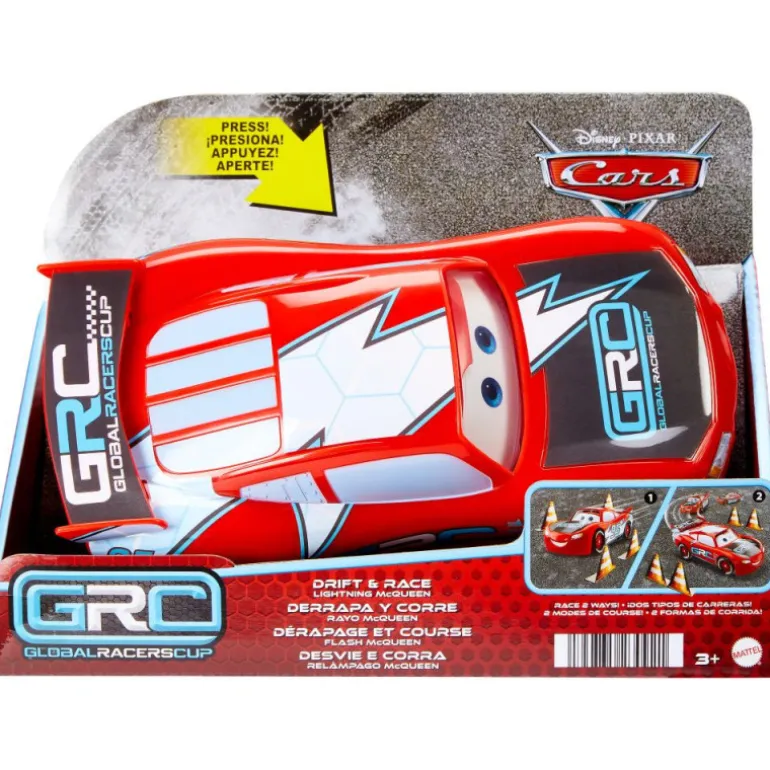 Disney Pixar Cars Global Racer Cup Rayo McQueen Derrapa y Corre