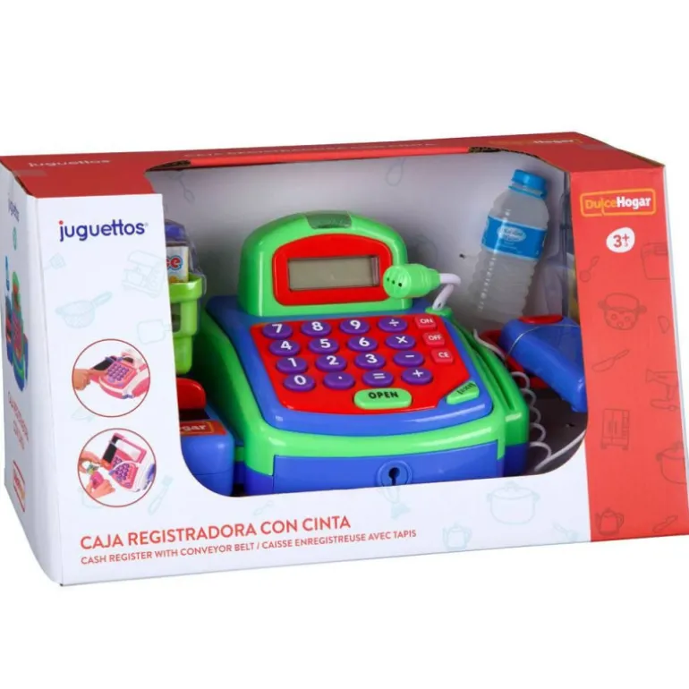 Dulce Hogar Caja Registradora con Cinta Verde