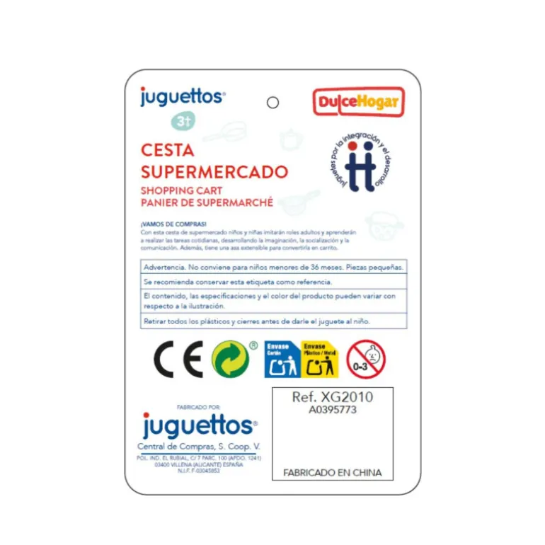 Dulce Hogar Cesta Supermercado