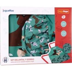 Dulce Hogar Set Delantal y Gorro