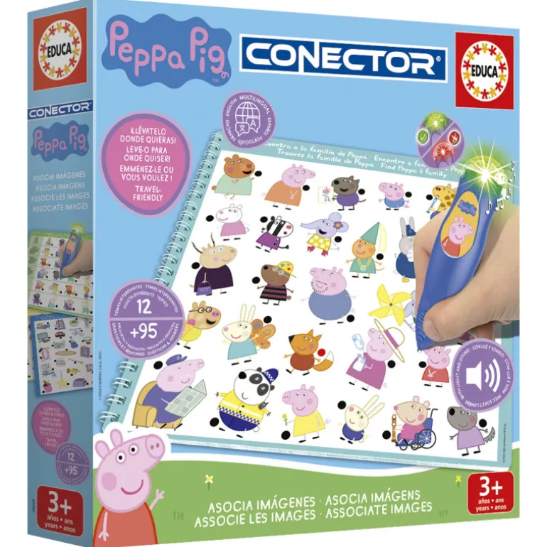Educa Conector Peppa Pig Juego de Mesa