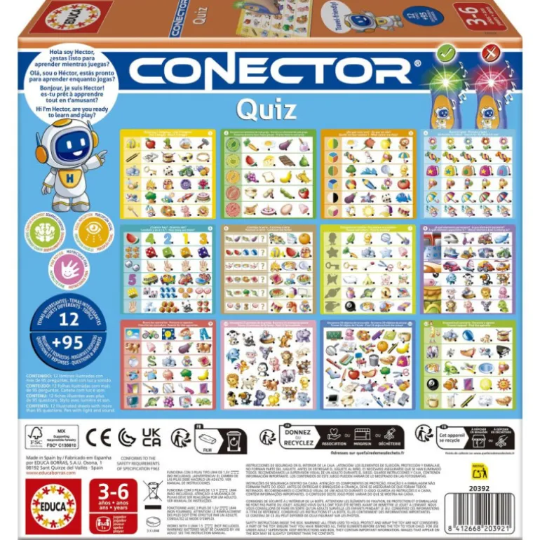 Educa Conector Quiz Juego Educativo