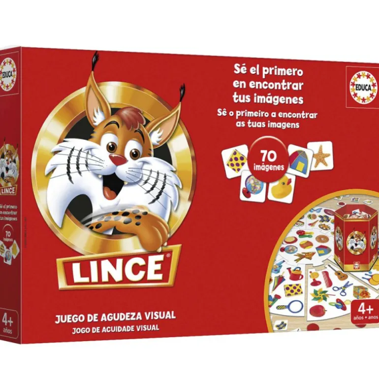 Educa Lince 70 Imágenes Juego de Mesa