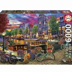 Educa Puzzle 6000 Piezas Bicicletas en Amsterdam - 20330