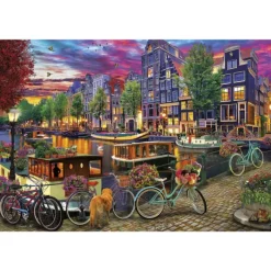 Educa Puzzle 6000 Piezas Bicicletas en Amsterdam - 20330