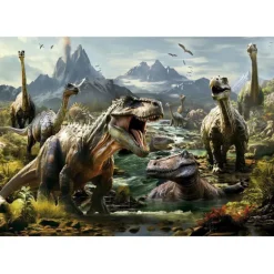 Educa Puzzle 1000 Piezas Dinosaurios Feroces - 19924