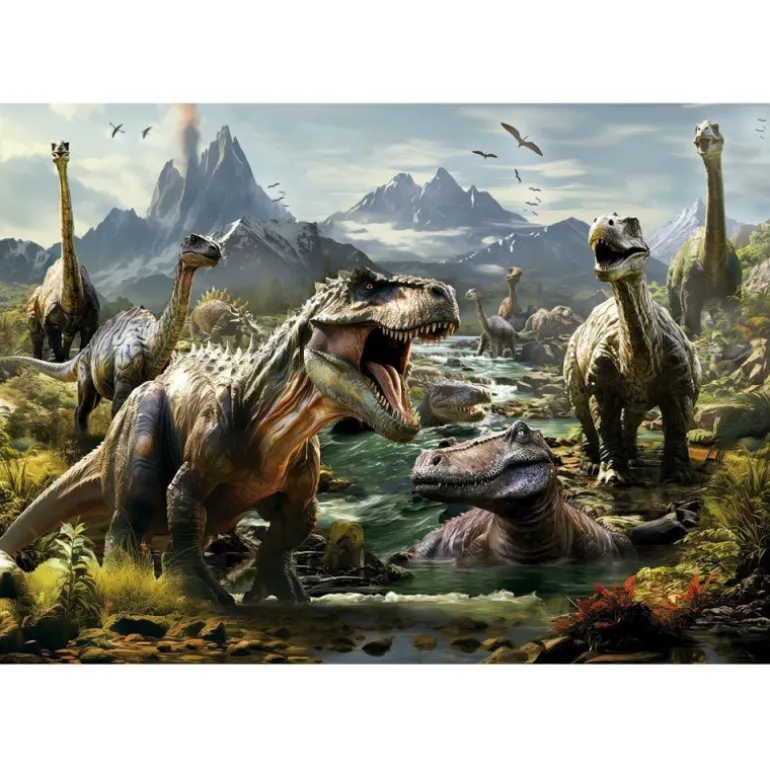 Educa Puzzle 1000 Piezas Dinosaurios Feroces - 19924