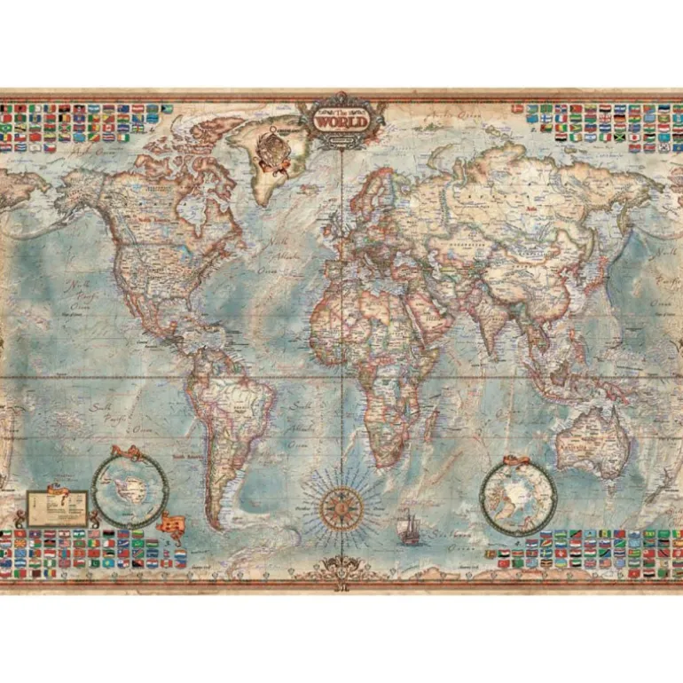 Educa Puzzle 1500 Piezas El Mundo Mapa Político - 16005