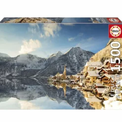 Educa Puzzle 1500 Piezas Invierno en Hallstatt - 20284