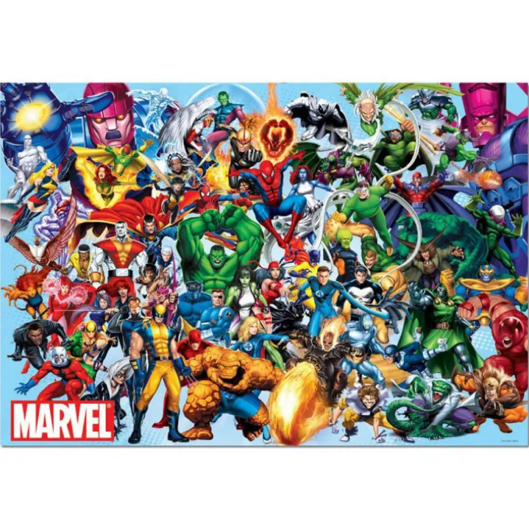 Educa Puzzle 1000 Piezas Los Héroes de Marvel - 15193