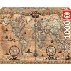 Educa Puzzle 1000 Piezas Mapamundi - 15159