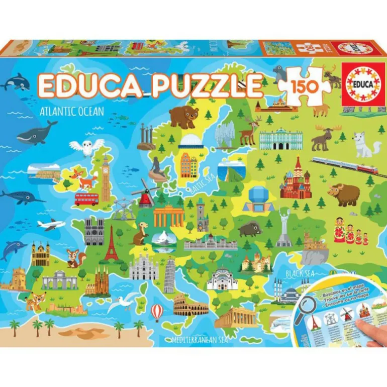 Educa Puzzle 150 Piezas Mapa Europa - 18607