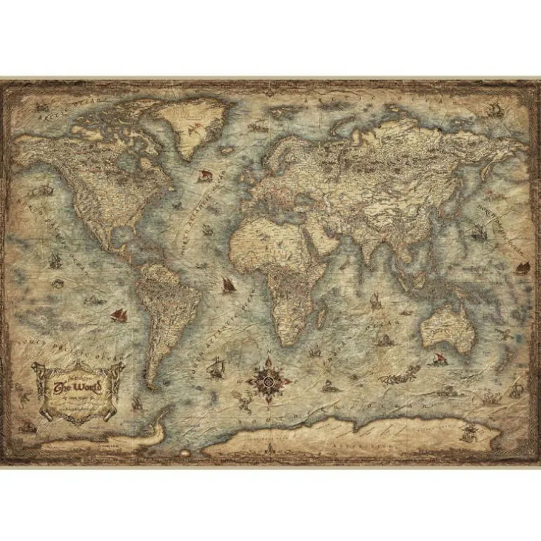 Educa Puzzle 3000 Piezas Mapamundi - 19567