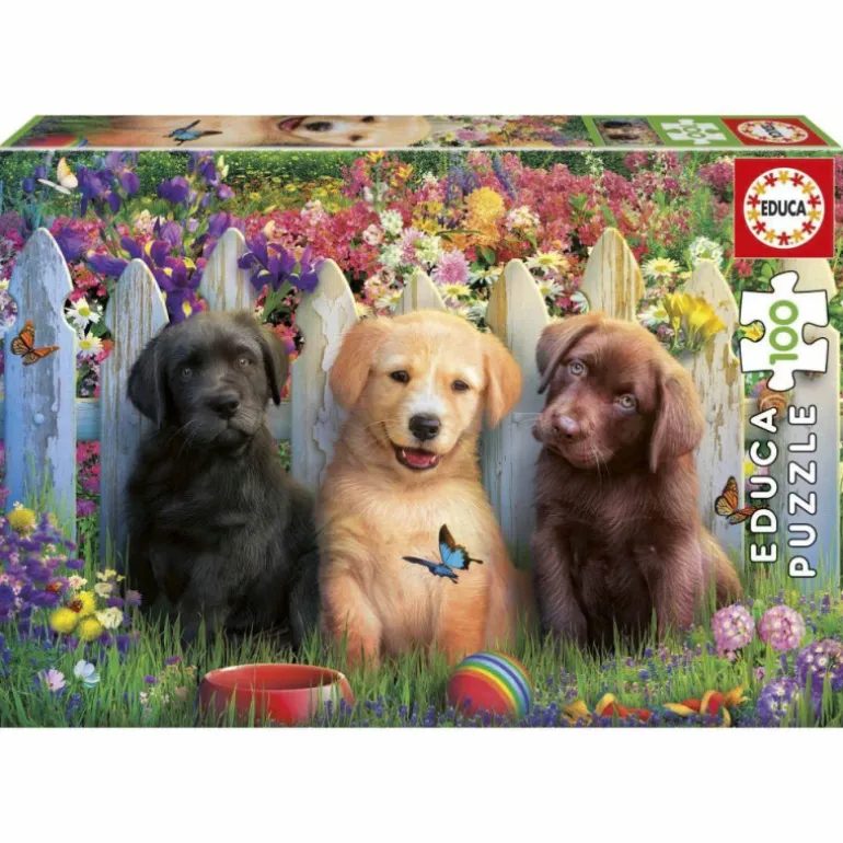 Educa Puzzle 100 Piezas Perritos -19994
