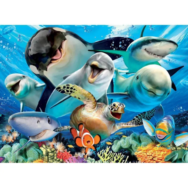 Educa Puzzle 100 Piezas Selfie Bajo el Agua - 18062