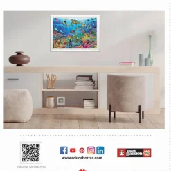 Educa Puzzle 1000 Piezas Tortugas en el Paraíso - 19266