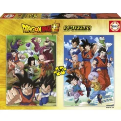 Educa Puzzle 2 x 500 Piezas Dragon Ball - 19915
