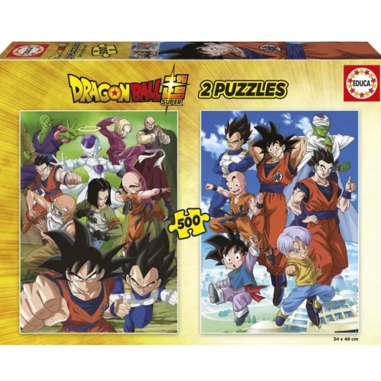 Educa Puzzle 2 x 500 Piezas Dragon Ball - 19915