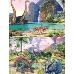 Educa Puzzle 2 x 100 Piezas Dino World - 15620