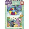 Educa Puzzle 2 x 100 Piezas Stitch Disney - 19998