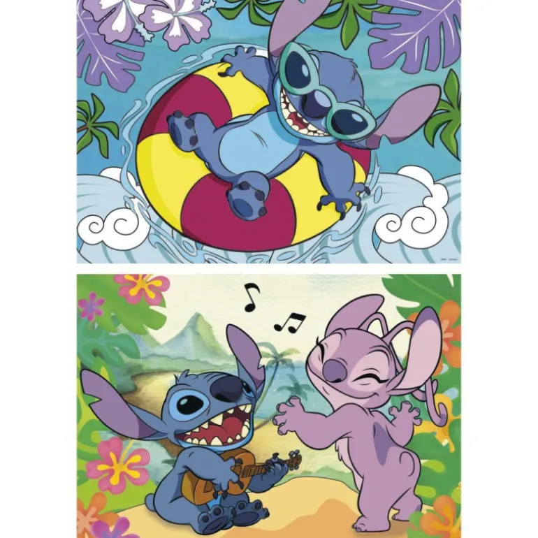 Educa Puzzle 2 x 100 Piezas Stitch Disney - 19998